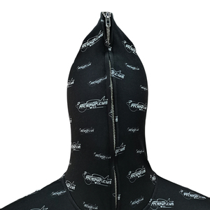 Vente chaude dernière conception surdimensionnée conception personnalisée entièrement imprimé hommes visage complet fermeture éclair unisexe vêtements de rue sweats à capuche décontractés - Product Image 2
