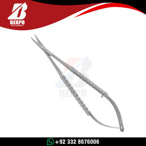 Tijeras Corneales Universales Castroviejo al por Mayor, 11 cm, Hojas Curvas, Acero Inoxidable, Herramienta Quirúrgica Oftálmica Reutilizable - Product Image 2