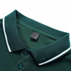 Precio al por mayor personalizado color y diseño hombres Polo camisetas Oem servicio humedad Wicking Polo camisetas - Product Image 4