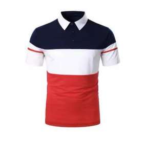 Customized Leisure <b>Business</b> Polo Shirt Logo Summer Short Sleeve T-Shirt Personalized Design Golf Occasions Fabric - Product Image 6