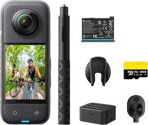 กล้องแอคชั่น 360 X3 วิดีโอ 5.7K กันน้ำ 10 เมตร พร้อมระบบกันสั่น - Product Image 2