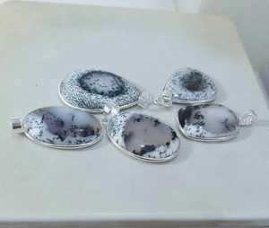 Pendentif multi-pierres précieuses en argent sterling 925, collier en argent fait main, bijoux en pierres précieuses colorées, - Product Image 2