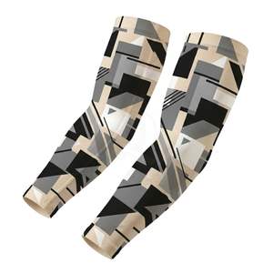 Mangas de Brazo Color Piel Natural, Beige Sólido, Sin Costuras, Protección UV, Refrigerantes, de Seda Helada, para Proteger del Sol, Cubrir Tatuajes - Product Image 2