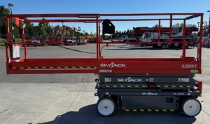 รถกระเช้าแบบกรรไกร/บูม รุ่น Awesome Skyjack SJ3220 ปี 2025 พร้อมเครื่องยนต์และเกียร์ รับน้ำหนัก 200 กก. ยกสูง 72 เมตร - Product Image 3