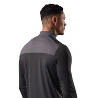 Sudadera Deportiva de Manga Larga con Cierre de Cremallera para Hombre, Ropa Deportiva para Gimnasio, Absorbe la Humedad, para Correr, Fitness y Actividades Deportivas