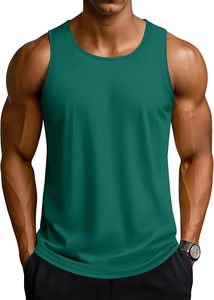 Débardeurs de fitness respirants sans manches pour hommes Chemise confortable pour l'entraînement et les vêtements de cérémonie - Product Image 2