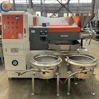 Presse à huile automatique à double vis pour graines de tournesol, presse à froid pour baril de vis de soja coprah