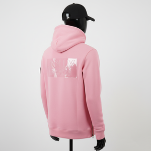 Sweat à capuche pour homme de qualité supérieure 350GSM en polaire doux vert avec panneaux cargo sur les manches, broderie, logo personnalisé, sweat à capuche basique - Product Image 2