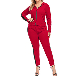Vente en gros en vrac Nouveau design de sweat-shirt à capuche épais et zippé pour le sport personnalisé pour femmes Survêtements pour femmes à vendre - Product Image 1