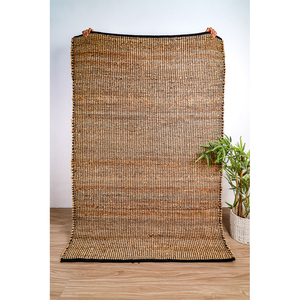Alfombra de yute tejida a mano de alta demanda, alfombra antideslizante para sala de estar a bajo precio para uso doméstico - Product Image 1