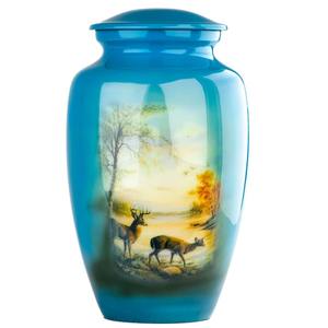 Urnas Modernas de Aluminio Art Deco Ecológicas con Capacidad Personalizada - Product Image 6