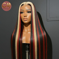Perruques en cheveux humains vierges bruts 100% naturels, couleur bordeaux 99J, lisses, 13x6, les plus vendues, pour femmes, vente en gros d'usine
