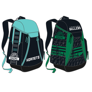 Mochila de baloncesto con logotipo personalizado con soporte para bola Bolsa de bolsillo de malla deportiva para uso escolar del equipo - Product Image 4