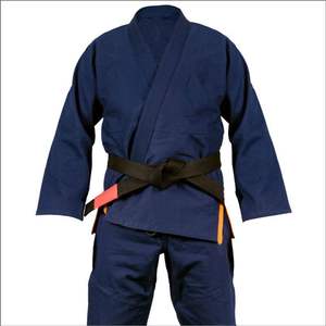 ชุดคาราเต้นักเรียนมีเชือกผูกสำหรับเด็กและผู้ใหญ่ชุดคาราเต้นักเรียนศิลปะการต่อสู้แบบกำหนดโลโก้ได้เองน้ำหนักเบา - Product Image 1