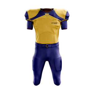 Nouvel arrivage vêtements de sport d'été maillot de football américain haute qualité personnalisé Six panneaux uniformes pour jeunes ensembles élégants - Product Image 4