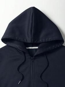 Sudadera con Capucha Personalizada OEM, Diseño de Bolsillo, Manga Larga, Corte Holgado, Felpa de Algodón, Ropa Urbana, Suministro al por Mayor - Product Image 3