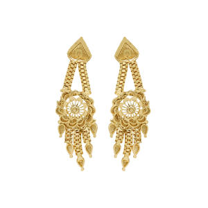 เครื่องประดับตามเทศกาลแบบดั้งเดิมเครื่องประดับทองเหลืองเทียมพร้อมมุกสร้อยคอแฟชั่นเครื่องประดับสำหรับส่งออก - Product Image 5