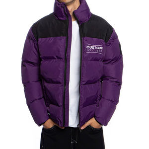 Veste polaire de haute qualité pour hommes Manteau d'hiver matelassé lourd OEM Vêtements d'extérieur chauds personnalisés pour la mode Streetwear - Product Image 3