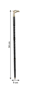 Sheesham wood crafted brass eagle <b>head</b> handle walking stick handcrafted Antique <b>Style</b> Collectible Walking Cane for senior - Product Image 3