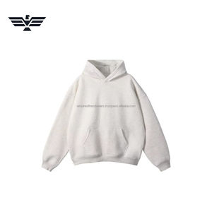 Sudadera con Capucha Gris de Invierno, Corte Regular, Premium, para Hombre y Mujer, Poliéster/Algodón, Forro Polar, Logotipo Frontal, Transpirable, 260g, Venta al Por Mayor de Fábrica - Product Image 1