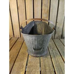 Classic Antique Iron <b>Coal</b> Bucket for Fireplaces & With a Durable Design and Elegant Rustic Finished & Ideal for Vintage Decor - Product Image 3