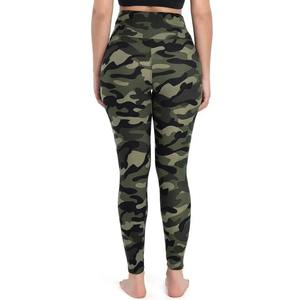 Legging Entrenamiento Ropa deportiva Cintura alta Calidad superior Fitness Yoga Ropa Mujer Ropa Spandex Nylon Camo Diseño Mujer Leggings - Product Image 2