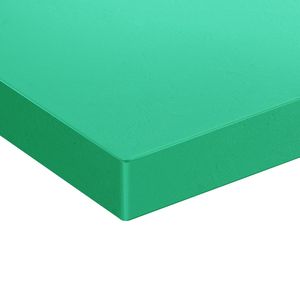 Planche à découper pour table de préparation - 1600x700mm - Épaisseur : 40mm - Conforme HACCP - HDPE (PE500) - Vert - Product Image 3