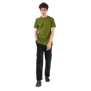 Camiseta Extra Grande Premium para Hombre, 200 GSM, Algodón Suave y Transpirable, Uso Diario Informal, Cuello Redondo, Logotipo Frontal Personalizado, OEM, Marca Privada - Product Image 5