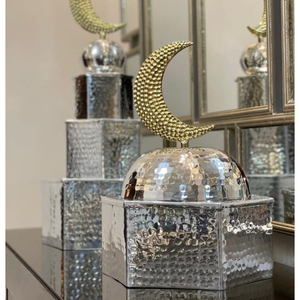 Gold Casserole Dish Table Top <b>Food</b> <b>Server</b> Ware <b>Buffet</b> <b>Warmer</b> Chaffing Dish Islamic Home Decor Ramadan <b>Food</b> Serving Hot Pot - Product Image 5