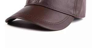 2025 nuevo diseño personalizado moda hombres gorra de béisbol al por mayor de cuero con logotipo personalizado - Product Image 6