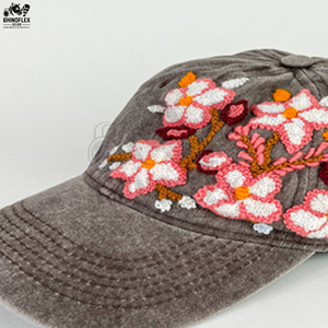 Casquette brodée avec logo et design personnalisés, logo brodé en 3D détaillé, casquette brodée unisexe à vendre - Product Image 6