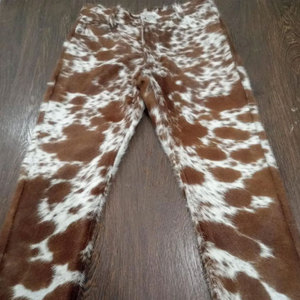 Nouveauté Pantalon en cuir de vachette confortable et tendance Nouveau pantalon en cuir de vachette élégant et durable à vendre - Product Image 4