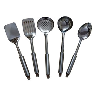 Ensemble de couverts élégants en acier inoxydable pour restaurants et mariages Meilleur ensemble d'accessoires de salle à manger Ensemble de 6 pièces d'argenterie - Product Image 6