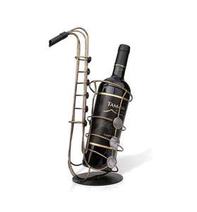 Round Black Finished Metal Wine Bottle Rack for Bar Hotel Restaurant <b>Accessories</b> Multiple Champagne Wine Bottle Holder Wine Rack - Product Image 2