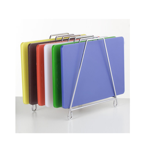 แท่นวางเขียงโลหะดีไซน์แบบมีที่วางของในบ้านที่เก็บของในห้องครัว - Product Image 2