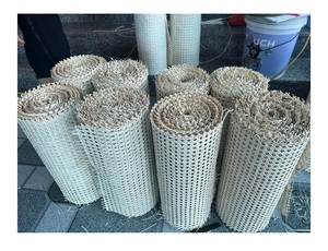 Material de mimbre para decoración de muebles, hoja de Material tejido rodante, tela de mimbre, rollo de caña de mimbre, correas de caña de ratán - Product Image 5