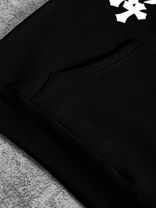 Sweat à capuche imprimé tendance pour homme, style pull/fermeture éclair, hiver, personnalisé, en tissu polaire respirant et confortable en coton/polyester - Product Image 6