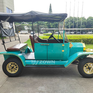 Voitures classiques rétro anciennes bleues Apparence antique Voitures classiques américaines électriques de luxe à bon prix pour la vente d'adultes - Product Image 2