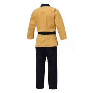 Uniforme de Taekwondo de haute qualité, fabriqué par des professionnels, 100% coton, durable, respirant, couleur et logo personnalisés - Best-seller des arts martiaux - Product Image 5