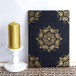 Pochoir réutilisable pour henné, motif floral mandala, pour artisanat DIY - Product Image 5