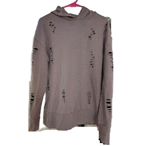 Respirant Personnalisé hommes Distressed Hoodies Street wear Lourd Lavé Vintage Distressed Hoodies pour Hommes - Product Image 3