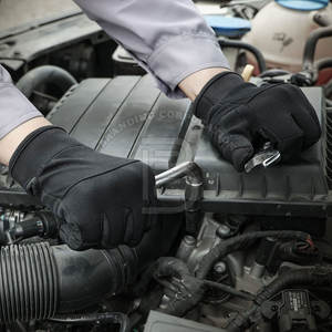 ออกแบบโลโก้แบรนด์ของคุณเอง ถุงมือทำงานวัสดุคุณภาพดี ถุงมือทำงานระบายอากาศได้ตามสั่ง - Product Image 6