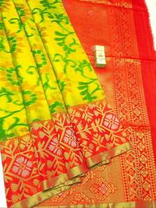 Original Minakari Heavy Zari Border and Heavy Weaving Work Saree Vêtements indiens et pakistanais - Product Image 5