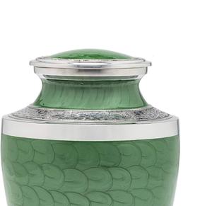 Luxury American Style Hand Finished Aluminium Adult Urn Custom Manufacturer Metal Urns for Ashes Funeral Supplies - Product Image 4