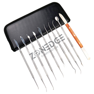 Kit de sculpteurs de cire de qualité supérieure outils de sculpture de modélisation de cire à Double extrémité ensemble de sculpture en acier inoxydable dentaire par Zonedge - Product Image 6