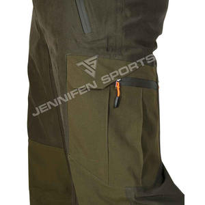 กางเกงล่าสัตว์ผู้ชายไซส์ใหญ่แบบกลับด้านได้ ผ้าแคนวาสคอตตอน 100% ปิดด้วยซิปและกระดุม มีกระเป๋าข้างสูงด้านหลัง - Product Image 4