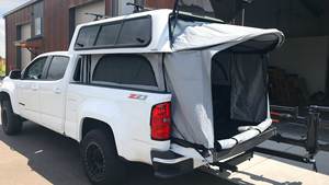 Customized Slide in Pickup Camper Modern Hard Top Rv Pick up Caravan for Traveling For Sale - Product Image 6