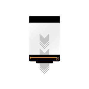 Protection d'écran Netzy SAF pour iPad 10.2 (8ème génération) Blanc Application facile avec caméra noire de 2 pouces et outil compatible - Product Image 2