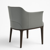 Chaise de salle à manger moderne Bari - Fauteuil luxueux rembourré en tissu simili cuir |   Sièges commerciaux contemporains fabriqués