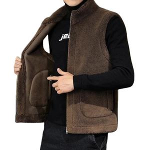 Nouveau gilet matelassé sur mesure pour homme, coupe ajustée, vêtements d'extérieur d'hiver, service OEM, style streetwear, cuir véritable - Product Image 5